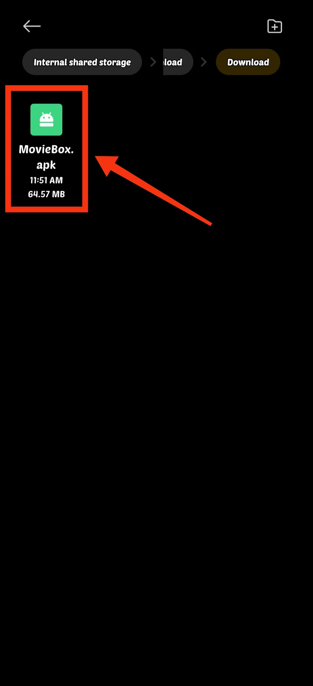 Open APK