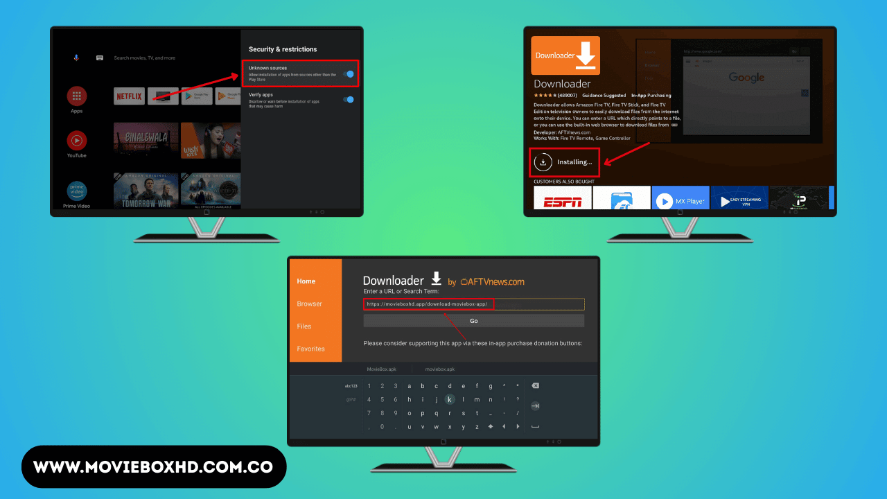 Step by Step Guide: Install MovieBox on Android TV (1)